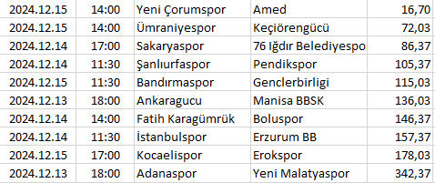 Turkey - 1. Lig
